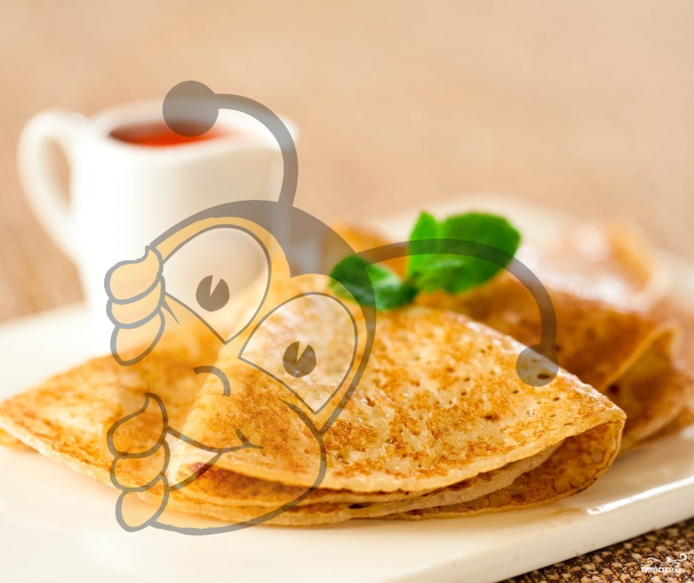 Блины детские на овсянке с яблоками