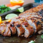 Свинина в апельсиновой глазури с имбирем и медом