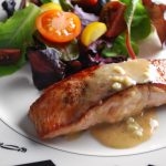 Горбуша под лимонным соусом с медом