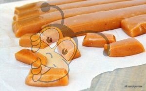 Ириски "Тянучки" (на топлeном молоке)