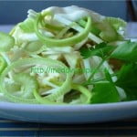 Салат из сырого сельдерея с медом