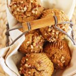 Кексы из пшеницы с тыквой и мёдом