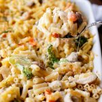 Медово-горчичный салат из макарон