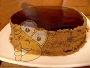 Шоколадный медовик "Дамский каприз" Шоколадный медовик Дамский каприз