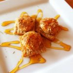 Сливочный козий сыр с мёдом