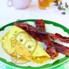 Омлет с сыром и медом