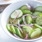 Медово-огуречный салат