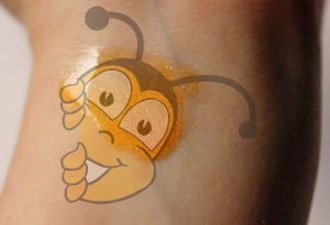 24-каратное золотое шелковое масло для тела