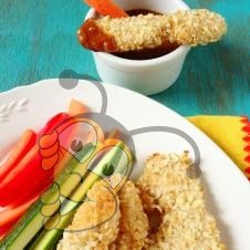 Куриные палочки с медово – кисло-сладким соусом