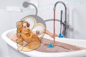 Шоколадное молочко для ванны