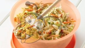 Мед в капустном салате