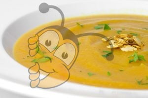 Суп из измельченных орехов