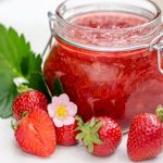 Клубничное варенье с мёдом