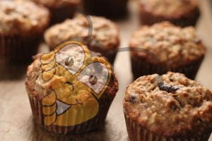 Овсяные кексы с яблоками