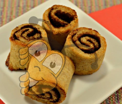 Шоколадные рулеты с мёдом