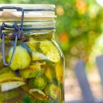 Соленые огурцы с мёдом