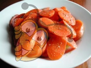 Винегрет с тмином, пряной медовой морковью с лимоном и кориандром