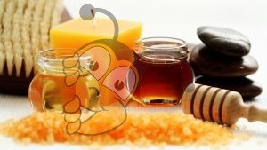 Фрукты с горчицей и медом